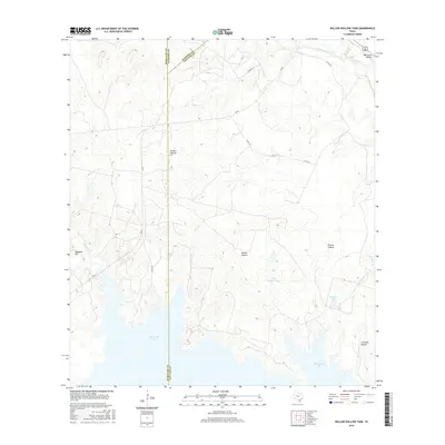 2016 Map of Willow Hollow Tank, 2016 Print