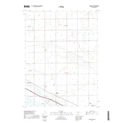 2017 Map of Willow Island, 2017 Print
