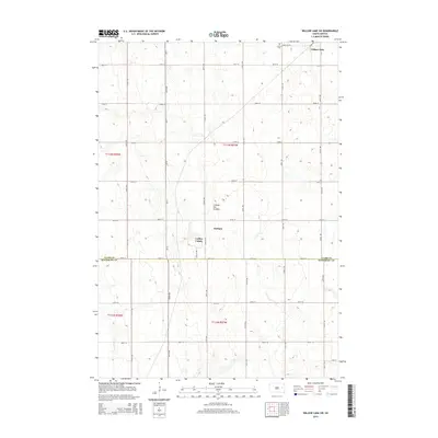 2015 Map of Willow Lake SW, 2015 Print