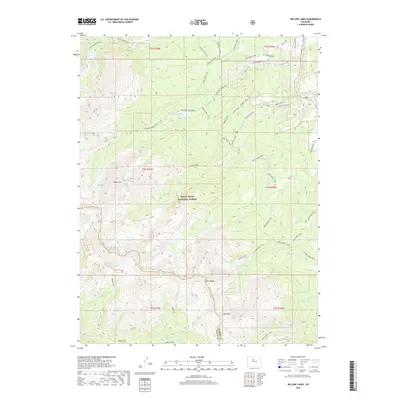 2019 Map of Willow Lakes, 2019 Print