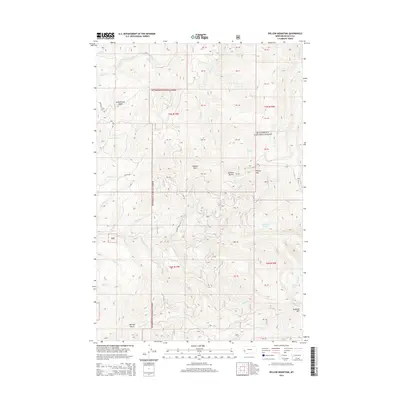 2014 Map of Willow Mountain, 2014 Print