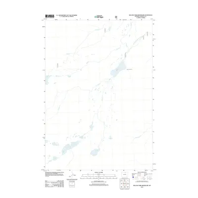 2012 Map of Willow Park Reservoir, 2012 Print
