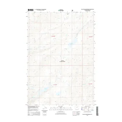 2015 Map of Willow Park Reservoir, 2015 Print