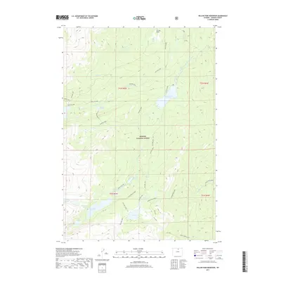 2017 Map of Willow Park Reservoir, 2017 Print