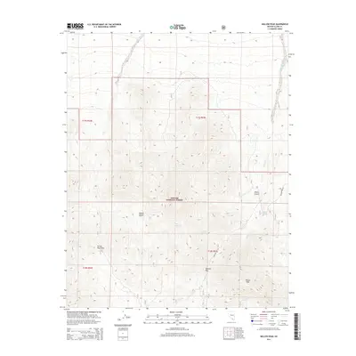 2014 Map of Willow Peak, 2014 Print