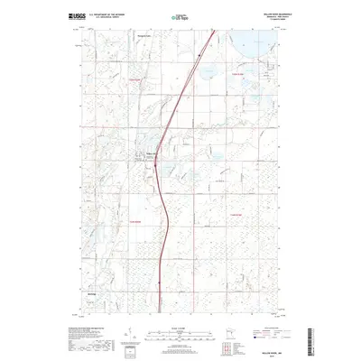 2019 Map of Willow River, 2019 Print