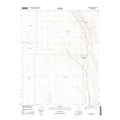 2014 Map of Willow Springs, 2014 Print