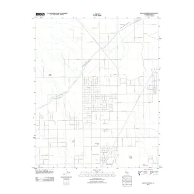 2012 Map of Willow Springs, 2012 Print