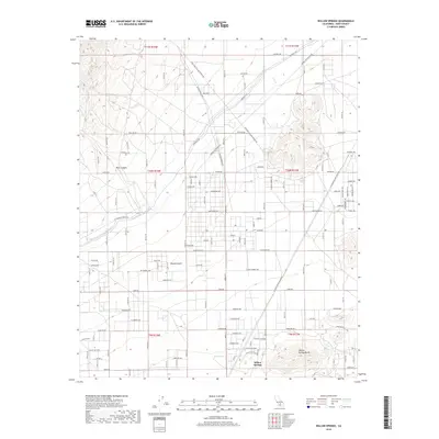2018 Map of Willow Springs, 2018 Print
