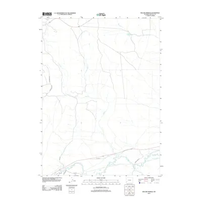 2012 Map of Willow Springs, 2012 Print
