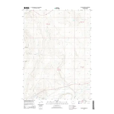 2015 Map of Willow Springs, 2015 Print