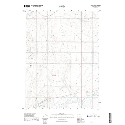 2017 Map of Willow Springs, 2017 Print