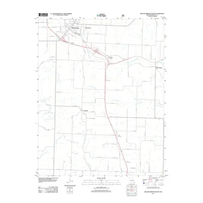 2011 Map of Willow Springs South, 2011 Print