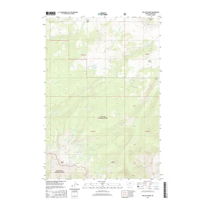 2017 Map of Willow Swamp, 2017 Print