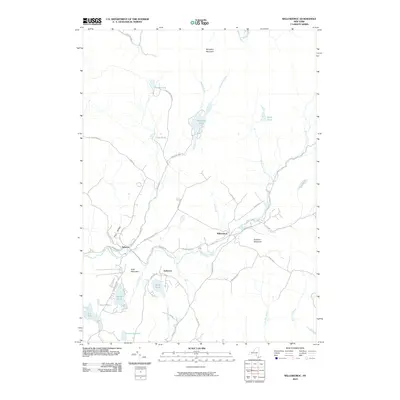 2010 Map of Willowemoc, 2010 Print