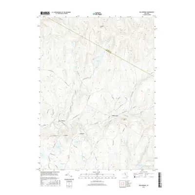 2016 Map of Willowemoc, 2016 Print