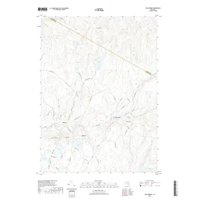 2019 Map of Willowemoc, 2019 Print
