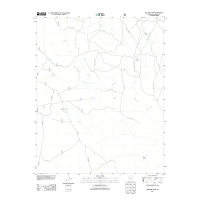 2012 Map of Willows Camp, 2012 Print