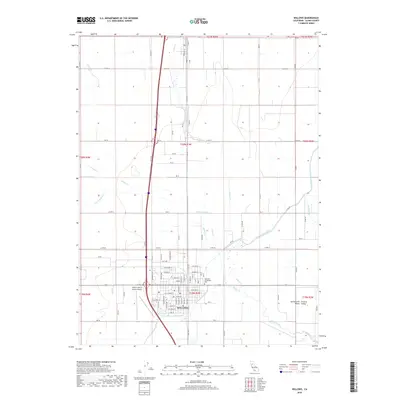 2018 Map of Willows, 2018 Print