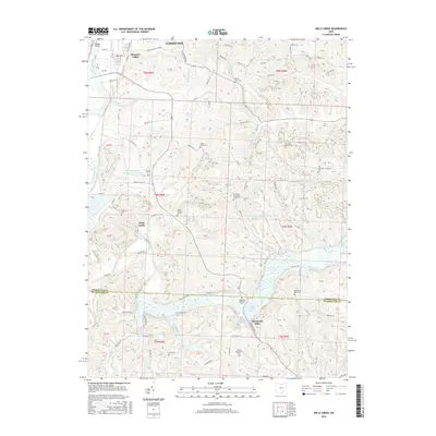 2016 Map of Wills Creek, 2016 Print