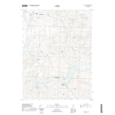 2019 Map of Wills Creek, 2019 Print