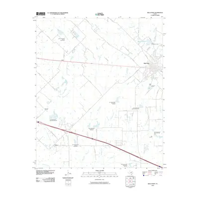 2010 Map of Wills Point, 2010 Print