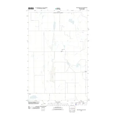 2011 Map of Willshaw Flats, 2011 Print