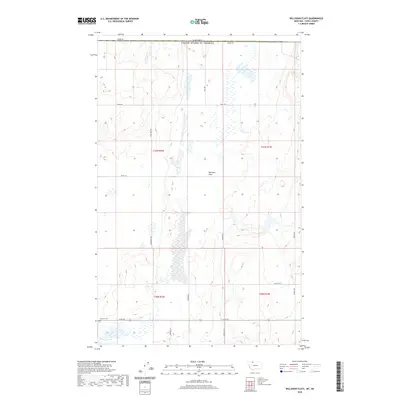 2020 Map of Willshaw Flats, 2020 Print