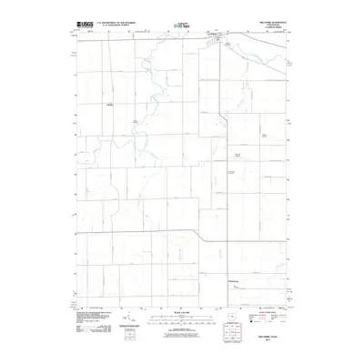 2010 Map of Willshire, 2010 Print