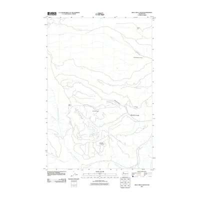 2011 Map of Willy Dick Canyon, 2011 Print
