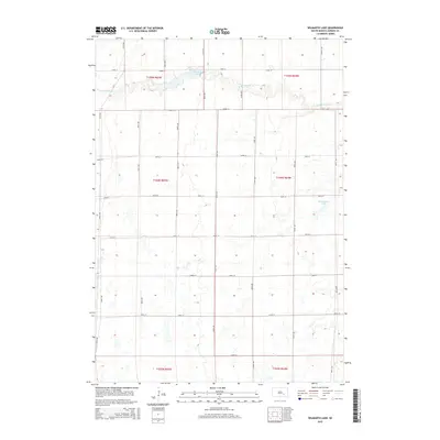 2015 Map of Wilmarth Lake, 2015 Print