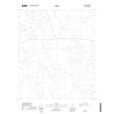 2019 Map of Wilmeth, 2019 Print
