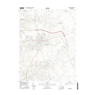 2016 Map of Wilmington, 2016 Print
