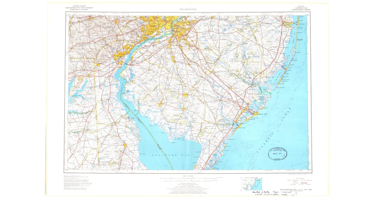 1960s Maps of Wyoming DE Pastmaps - Wilmington New Castle County De Usgs Topo 1966 P1968 Og 1200x630 