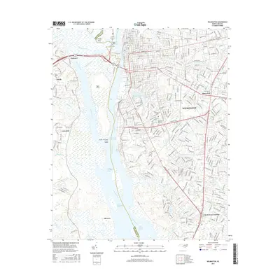 2016 Map of Wilmington, 2016 Print