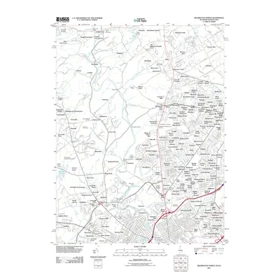 2011 Map of Wilmington North, 2011 Print