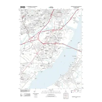 2011 Map of Wilmington South, 2011 Print