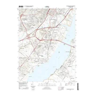 2014 Map of Wilmington South, 2014 Print