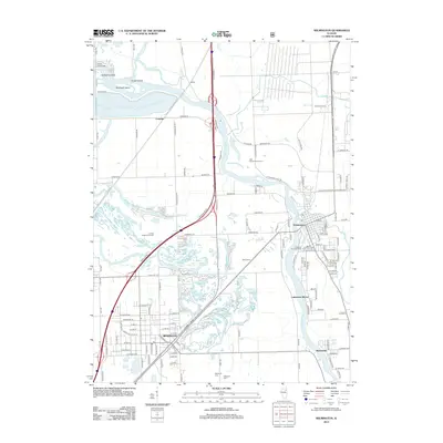 2012 Map of Wilmington, 2012 Print