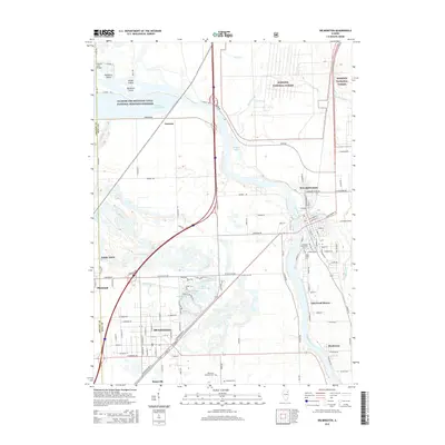 2015 Map of Wilmington, 2015 Print