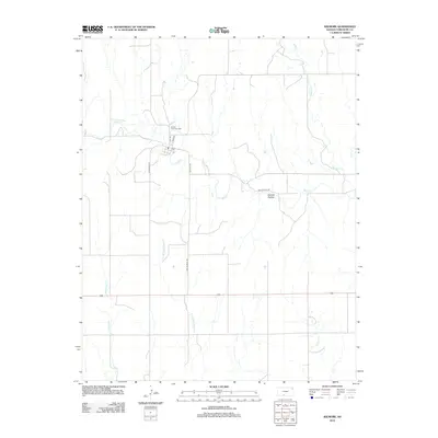 2012 Map of Wilmore, 2012 Print