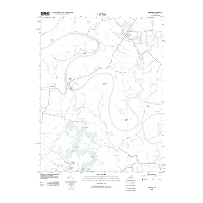 2010 Map of Wilmore, 2010 Print