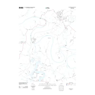 2013 Map of Wilmore, 2013 Print
