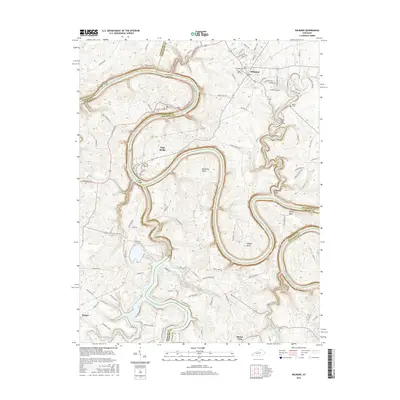 2016 Map of Wilmore, 2016 Print