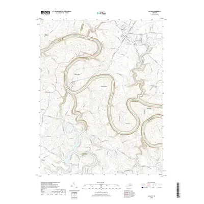 2019 Map of Wilmore, 2019 Print