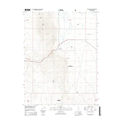 2014 Map of Wilson Canyon, 2014 Print