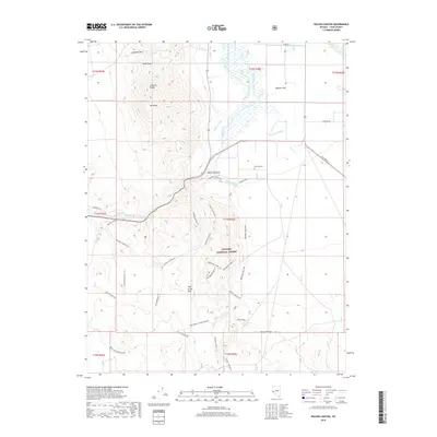 2018 Map of Wilson Canyon, 2018 Print