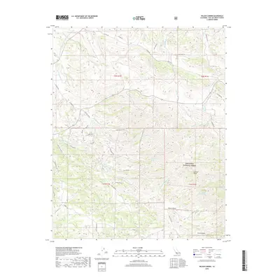 2018 Map of Wilson Corner, 2018 Print