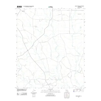 2012 Map of Wilson Creek, 2012 Print