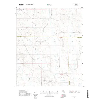 2018 Map of Wilson Creek, 2018 Print